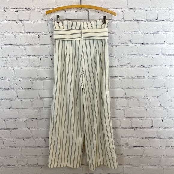 Free People Trousers Sz 0 High Waist Belted - Picture 3 of 7